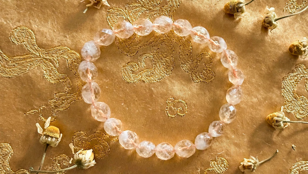 Golden Light Natural Citrine Faceted Bracelet