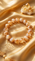 Natural Citrine Beaded Bracelet