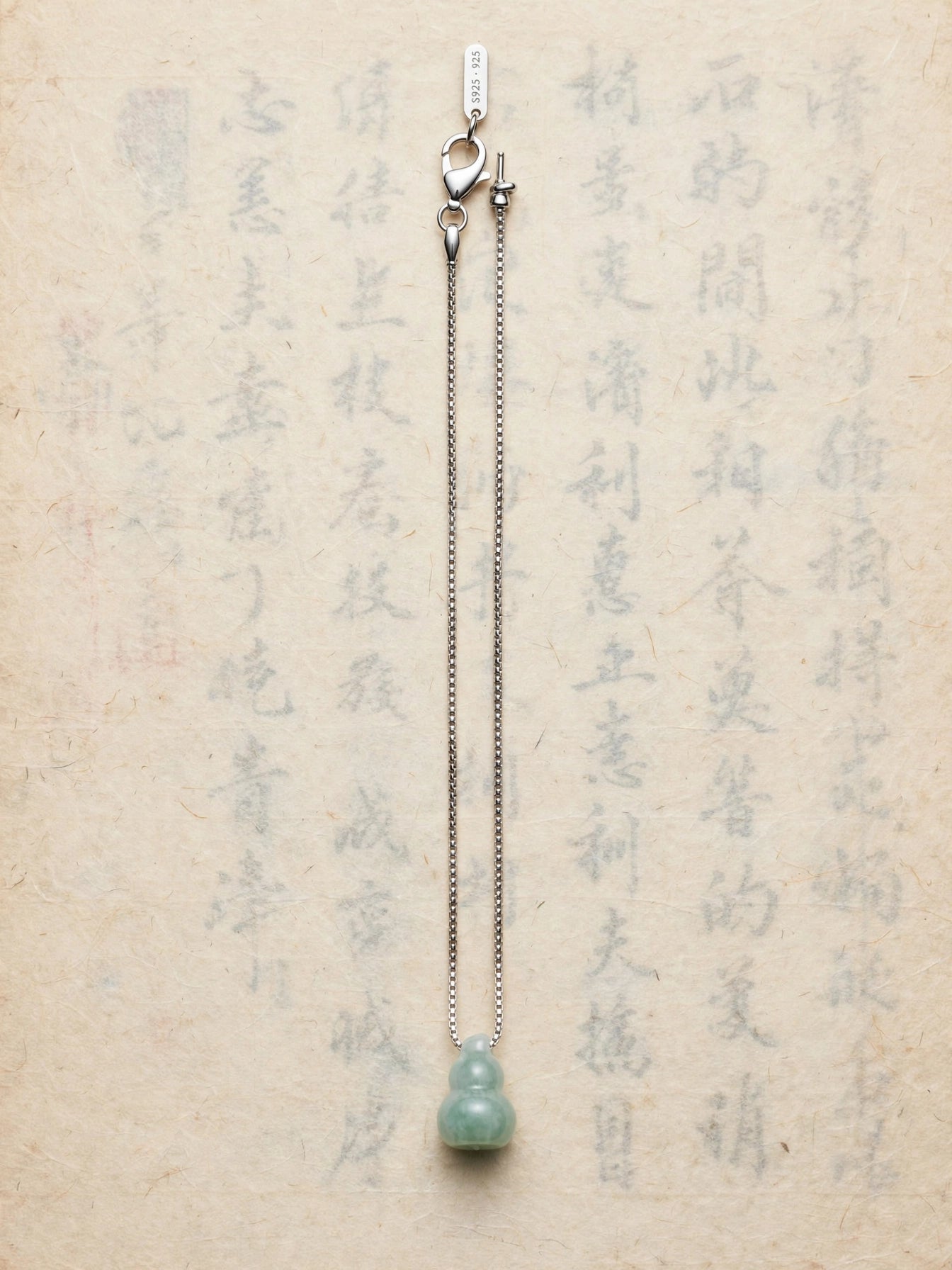 Hulu Burmese Jadeite Pendant Necklace