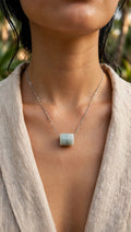 Seamless Prosperity: Natural Burmese Jadeite "Lu Lu Tong" Pendant Necklace