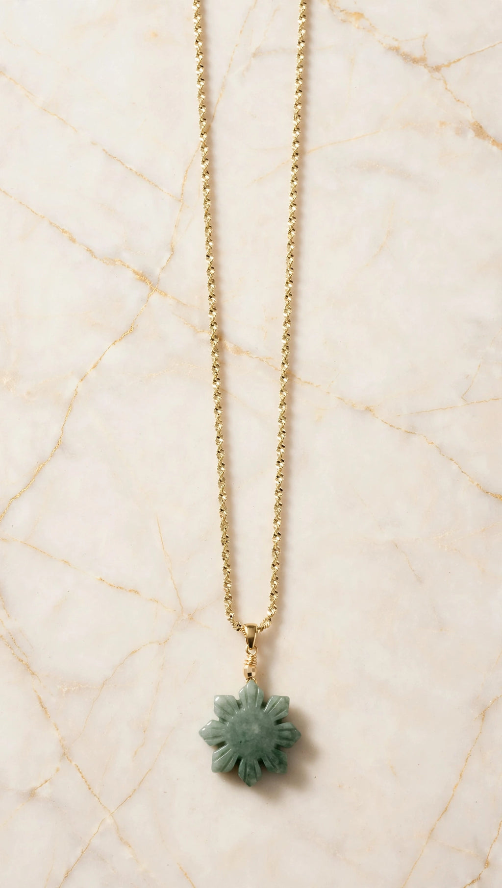 Burmese Jadeite Philippine Sun Pendant Necklace