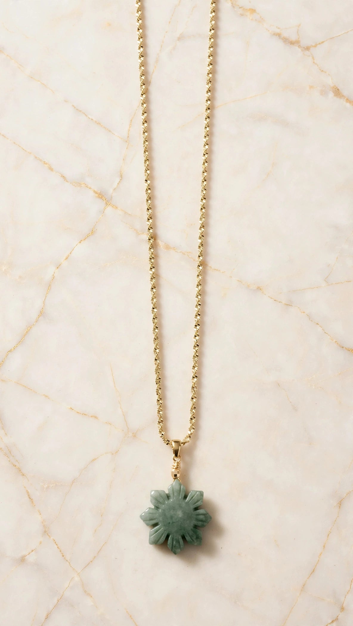 Burmese Jadeite Philippine Sun Pendant Necklace