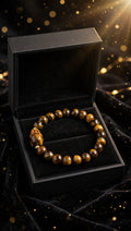 Golden Tiger’s Eye & Pixiu Bracelet with 18K Gold Filled Beads